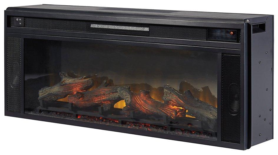Kallari 84" TV Stand with Electric Fireplace - U&U Home Budget Furniture (Carteret, NJ)