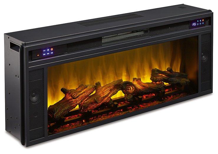 Kallari 84" TV Stand with Electric Fireplace - U&U Home Budget Furniture (Carteret, NJ)
