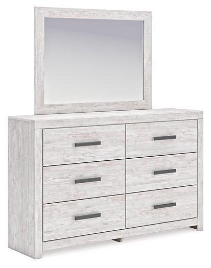 Cayboni Dresser and Mirror - U&U Home Budget Furniture (Carteret, NJ)