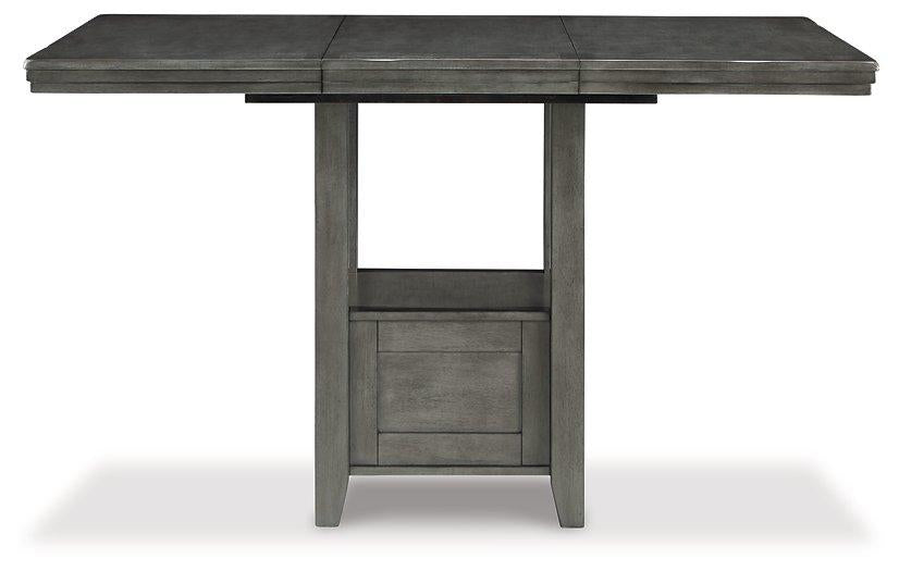 Hallanden Counter Height Dining Room Set - U&U Home Budget Furniture (Carteret, NJ)