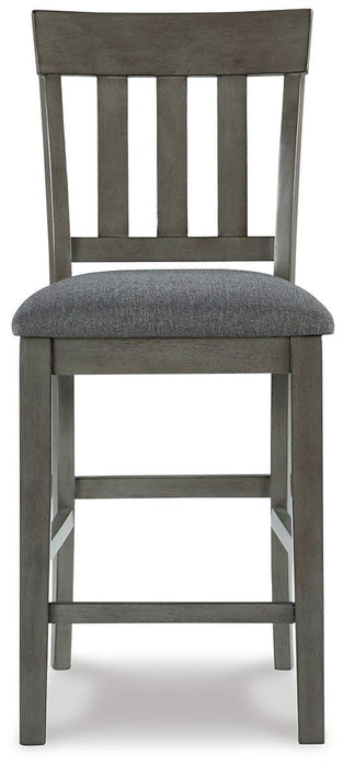Hallanden Counter Height Dining Room Set - U&U Home Budget Furniture (Carteret, NJ)