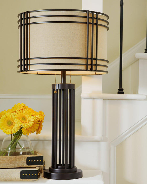 Hanswell Lamp Set - U&U Home Budget Furniture (Carteret, NJ)