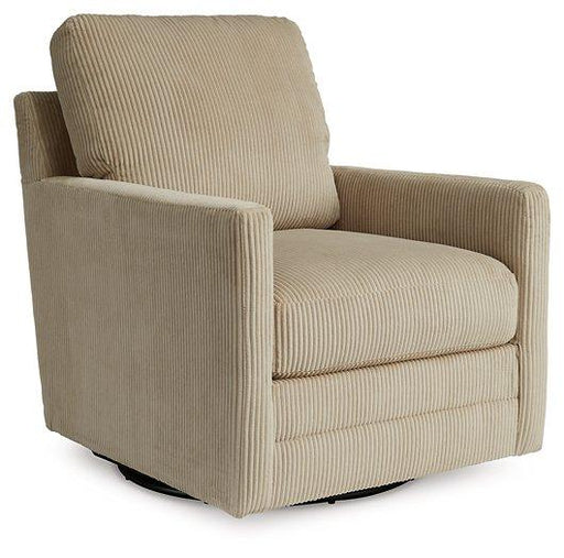 Icaman Swivel Accent Chair - U&U Home Budget Furniture (Carteret, NJ)