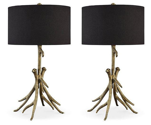 Josney Lamp Set - U&U Home Budget Furniture (Carteret, NJ)