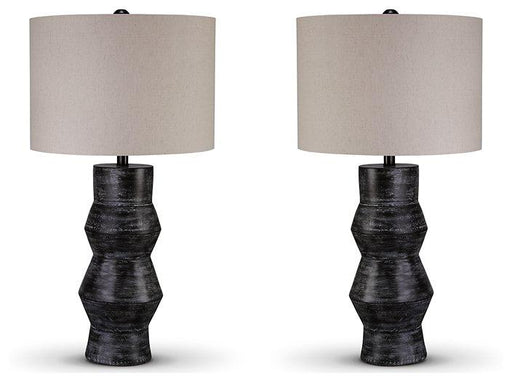 Kerbert Lamp Set - U&U Home Budget Furniture (Carteret, NJ)