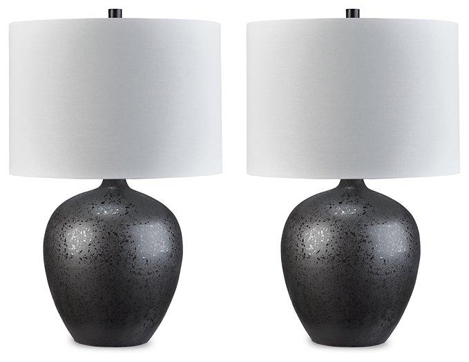Ladstow Lamp Set - U&U Home Budget Furniture (Carteret, NJ)