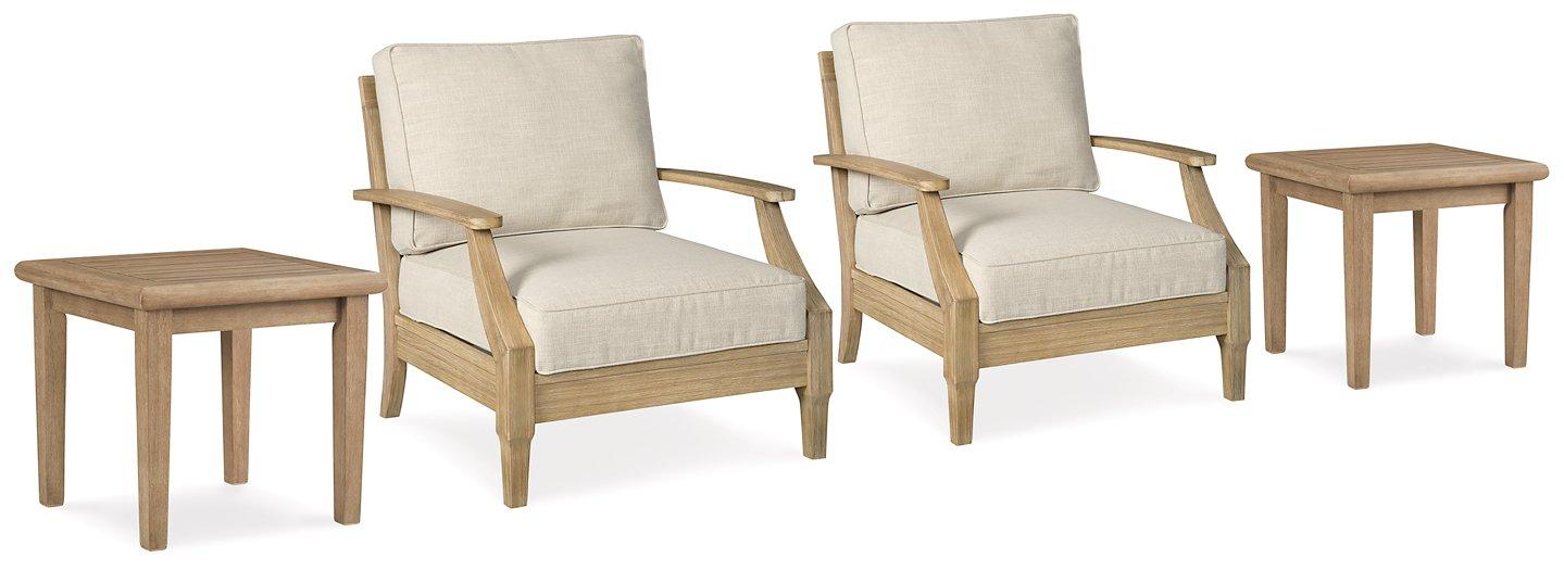 Clare View Outdoor Seating Set - U&U Home Budget Furniture (Carteret, NJ)