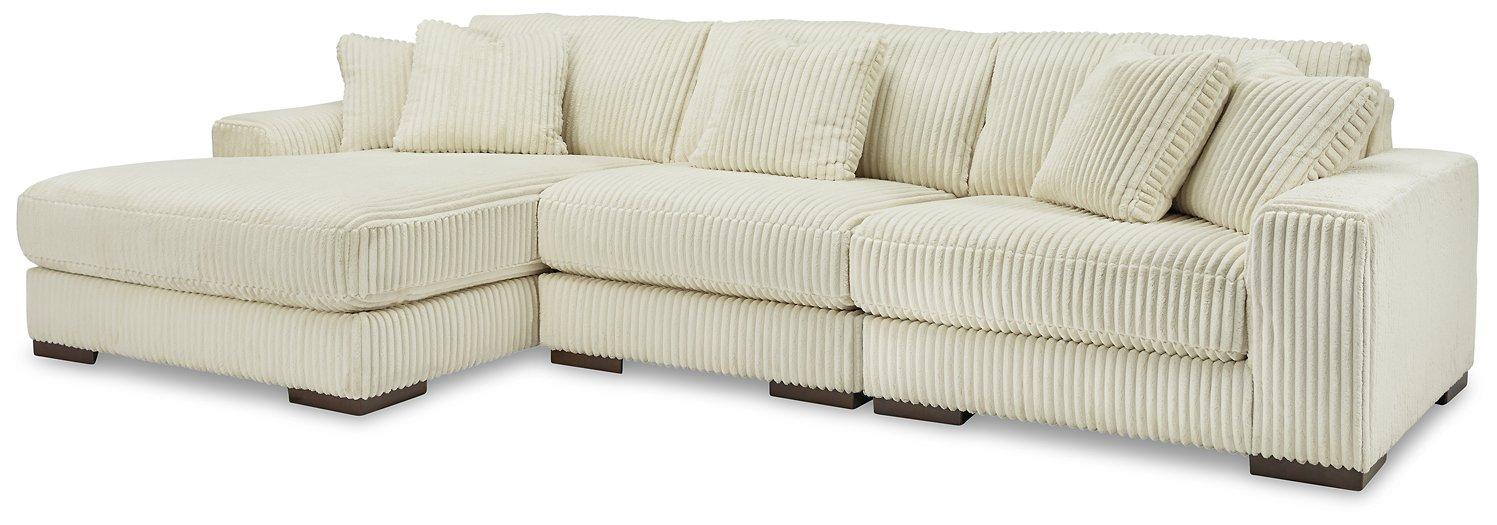 Lindyn Sectional with Chaise - U&U Home Budget Furniture (Carteret, NJ)