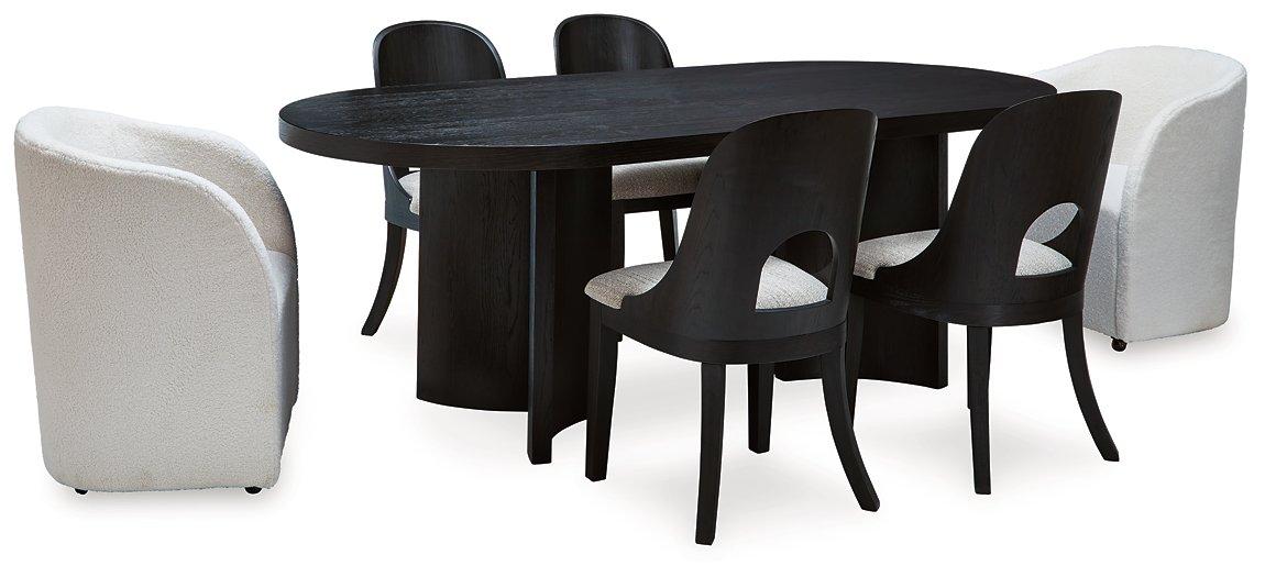 Rowanbeck Dining Package - U&U Home Budget Furniture (Carteret, NJ)