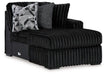Midnight-Madness Super Chaise - U&U Home Budget Furniture (Carteret, NJ)