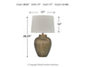 Madney Lamp Set - U&U Home Budget Furniture (Carteret, NJ)