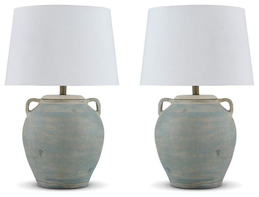 Shawburg Lamp Set - U&U Home Budget Furniture (Carteret, NJ)
