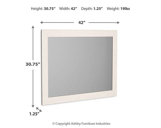 Stelsie Bedroom Mirror - U&U Home Budget Furniture (Carteret, NJ)