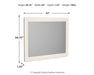 Stelsie Bedroom Mirror - U&U Home Budget Furniture (Carteret, NJ)