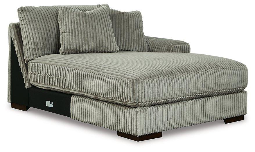 Lindyn Sectional with Double Chaise - U&U Home Budget Furniture (Carteret, NJ)