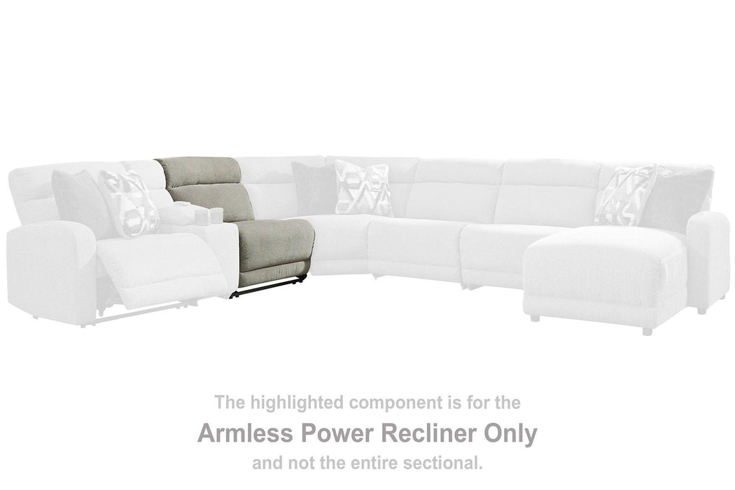 Colleyville Power Reclining Sectional with Chaise - U&U Home Budget Furniture (Carteret, NJ)