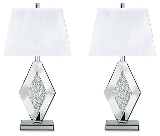 Prunella Lamp Set - U&U Home Budget Furniture (Carteret, NJ)
