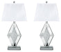 Prunella Lamp Set - U&U Home Budget Furniture (Carteret, NJ)