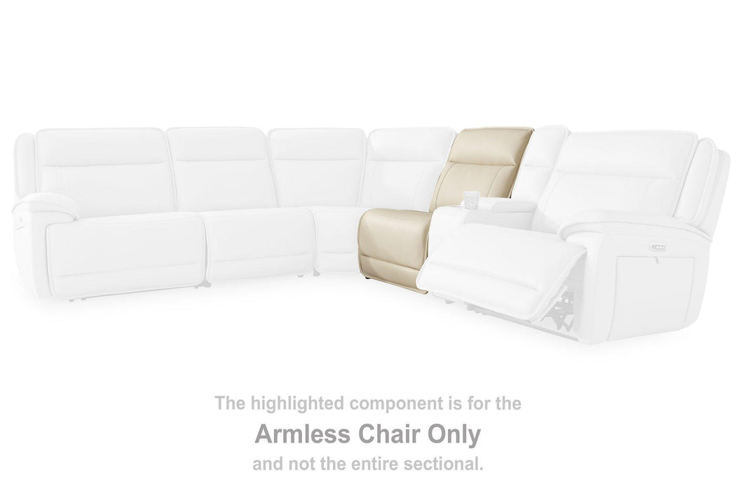 Double Deal Reclining Sectional with Console - U&U Home Budget Furniture (Carteret, NJ)