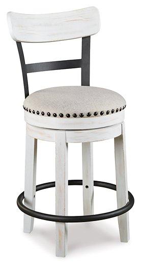 Valebeck Counter Height Bar Stool - U&U Home Budget Furniture (Carteret, NJ)