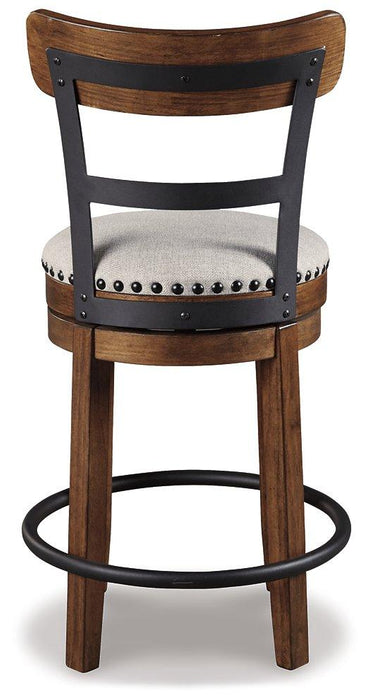Valebeck Counter Height Bar Stool - U&U Home Budget Furniture (Carteret, NJ)