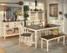 Whitesburg Dining Set - U&U Home Budget Furniture (Carteret, NJ)
