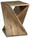 Zalemont Accent Table - U&U Home Budget Furniture (Carteret, NJ)