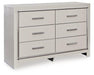 Zyniden Dresser - U&U Home Budget Furniture (Carteret, NJ)