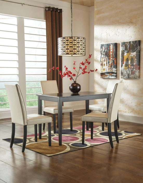 Kimonte Dining Chair Set - U&U Home Budget Furniture (Carteret, NJ)