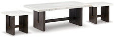 Burkhaus Occasional Table Set - U&U Home Budget Furniture (Carteret, NJ)