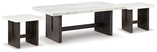 Burkhaus Occasional Table Set - U&U Home Budget Furniture (Carteret, NJ)