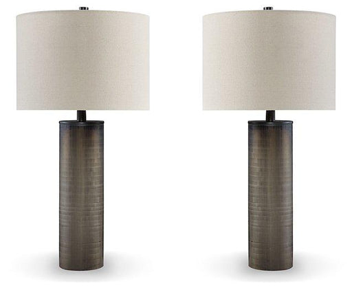 Dingerly Lamp Set - U&U Home Budget Furniture (Carteret, NJ)