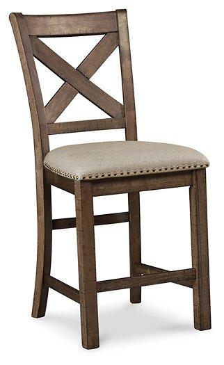 Moriville Counter Height Dining Set - U&U Home Budget Furniture (Carteret, NJ)
