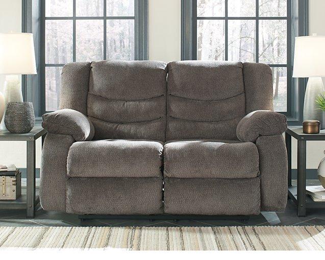 Tulen Reclining Loveseat - U&U Home Budget Furniture (Carteret, NJ)
