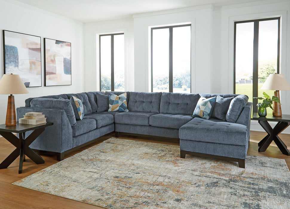 Maxon Place Sectional with Chaise - U&U Home Budget Furniture (Carteret, NJ)