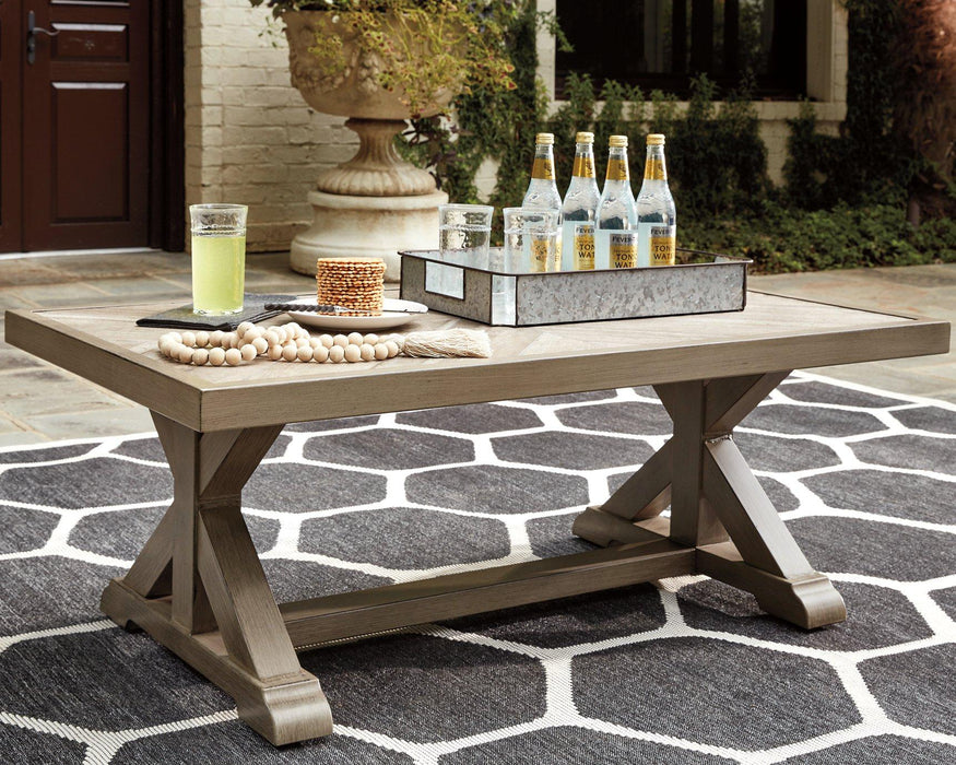 Beachcroft Outdoor Seating Set - U&U Home Budget Furniture (Carteret, NJ)
