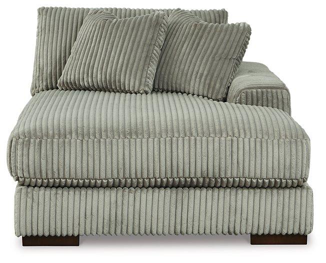 Lindyn Sectional with Double Chaise - U&U Home Budget Furniture (Carteret, NJ)