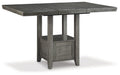 Hallanden Counter Height Dining Room Set - U&U Home Budget Furniture (Carteret, NJ)