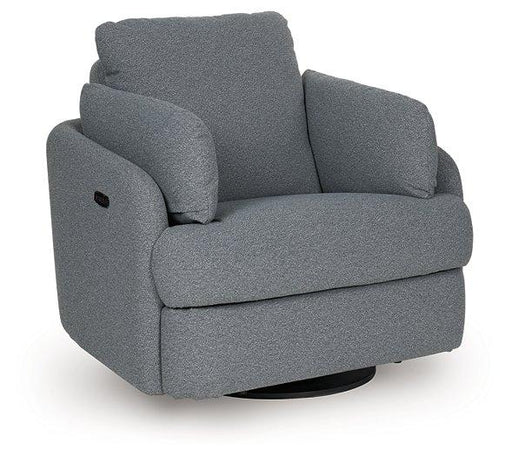 Alainmont Next-Gen Nuvella Swivel Power Recliner - U&U Home Budget Furniture (Carteret, NJ)