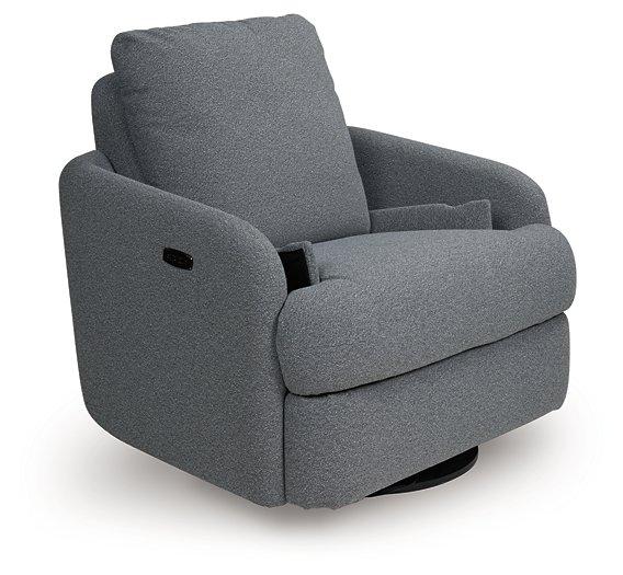 Alainmont Next-Gen Nuvella Swivel Power Recliner - U&U Home Budget Furniture (Carteret, NJ)