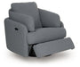 Alainmont Next-Gen Nuvella Swivel Power Recliner - U&U Home Budget Furniture (Carteret, NJ)