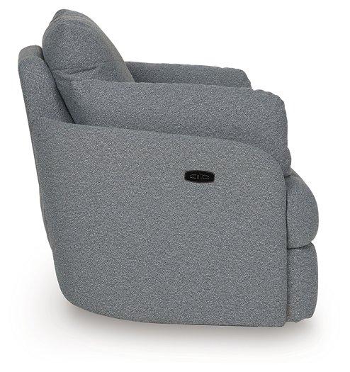 Alainmont Next-Gen Nuvella Swivel Power Recliner - U&U Home Budget Furniture (Carteret, NJ)