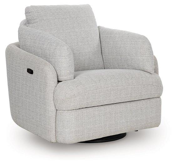 Alainmont Next-Gen Nuvella Swivel Power Recliner - U&U Home Budget Furniture (Carteret, NJ)