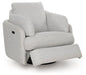 Alainmont Next-Gen Nuvella Swivel Power Recliner - U&U Home Budget Furniture (Carteret, NJ)
