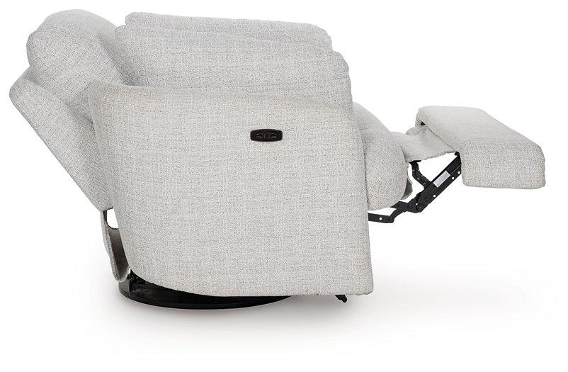 Alainmont Next-Gen Nuvella Swivel Power Recliner - U&U Home Budget Furniture (Carteret, NJ)