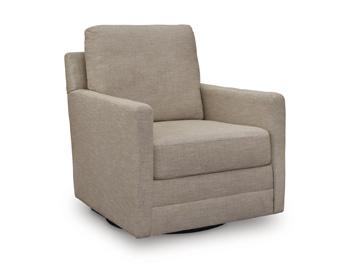 Freybourne Next-Gen Nuvella Swivel Accent Chair - U&U Home Budget Furniture (Carteret, NJ)