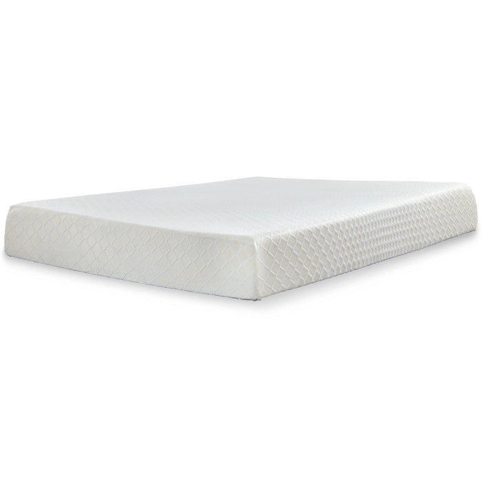 10 Inch Chime Memory Foam Mattress Set - U&U Home Budget Furniture (Carteret, NJ)