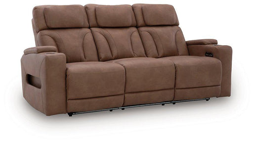 Clean-Slate Power Reclining Sofa - U&U Home Budget Furniture (Carteret, NJ)