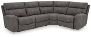 Next-Gen DuraPella Power Reclining Sectional - U&U Home Budget Furniture (Carteret, NJ)