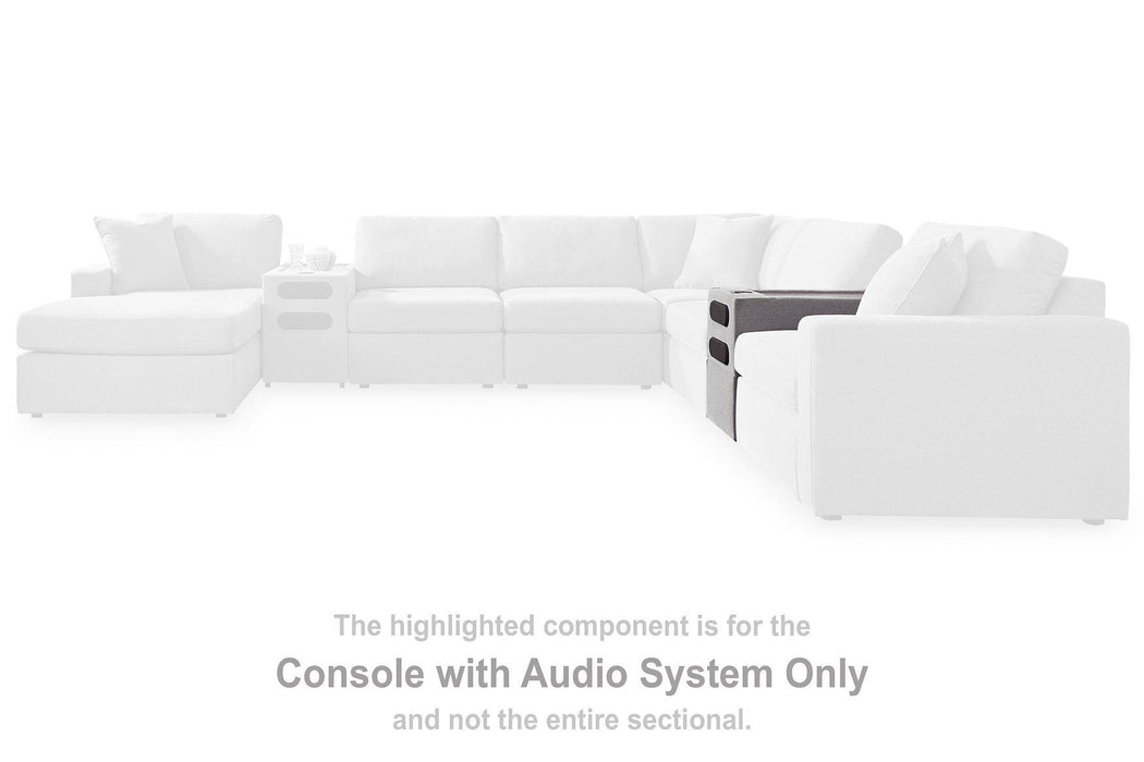 Modmax 5 Piece Sectional with Audio Console - U&U Home Budget Furniture (Carteret, NJ)